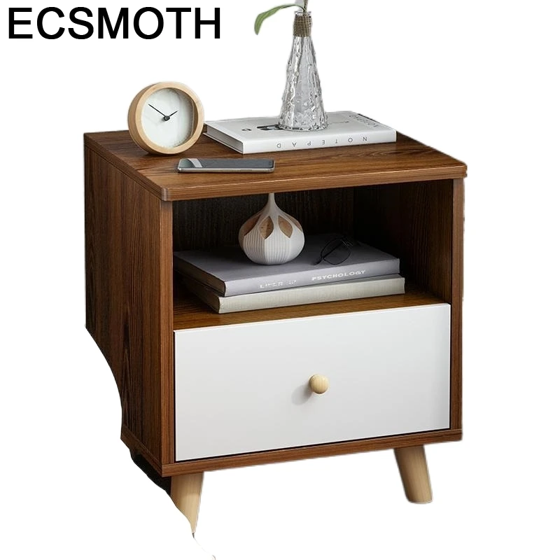 Mesita Noche Para El Cassettiera Legno приставной стол Меса с выдвижными ящиками ночь Mueble де Dormitorio