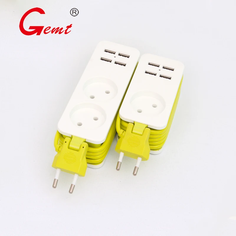 GMT EU Plug Power Strip Wall Multiple Socket Portable 4 USB Port for Mobile Phones 1200W 250V 1.5m Cable for Smartphones Tablets GMT EU Plug Power Strip Wall Multiple Socket Portable 4 USB Port for Mobile Phones 1200W 250V 1.5m Cable for Smartphones Tablets