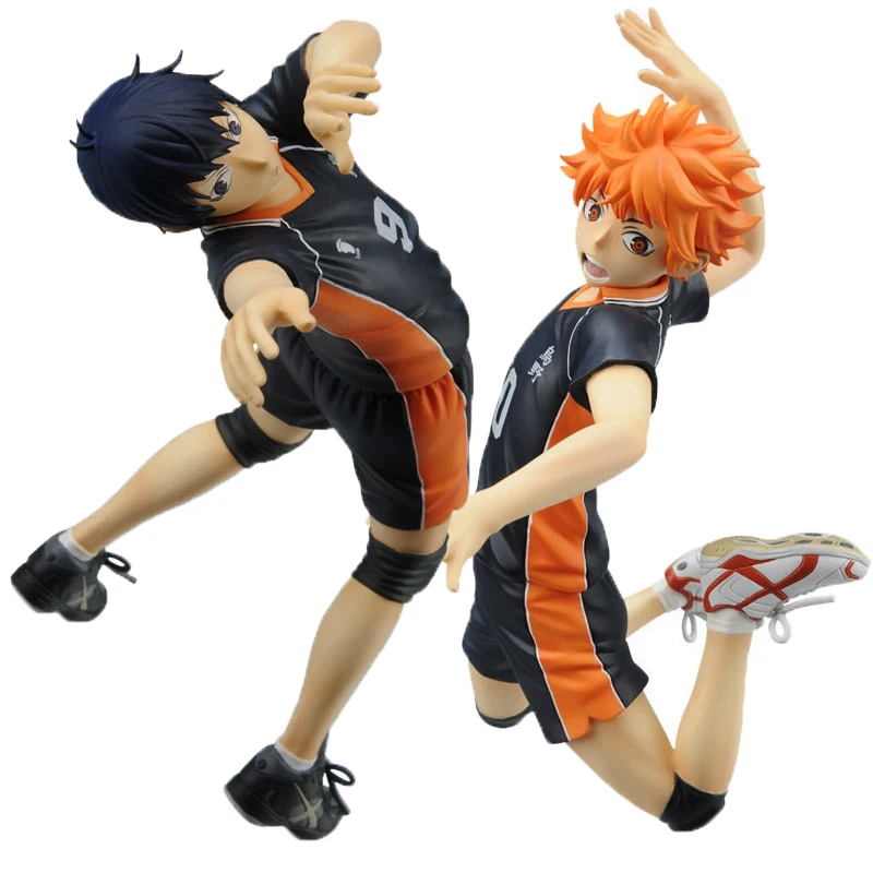 

Volleyball Anime Haikyuu Figure Anime Figure Toys Anime Action Figure Toy Action Figures 10# Hinata Shoyo 9# Kageyama Tobio