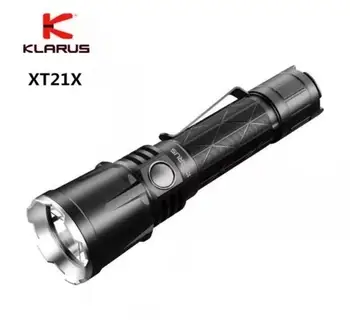 

2019 Original Klarus XT21X LED Flashlight CREE XHP70.2 Max 4000 lumens USB Charging Tactical with 18650 21700 Li-ion battery