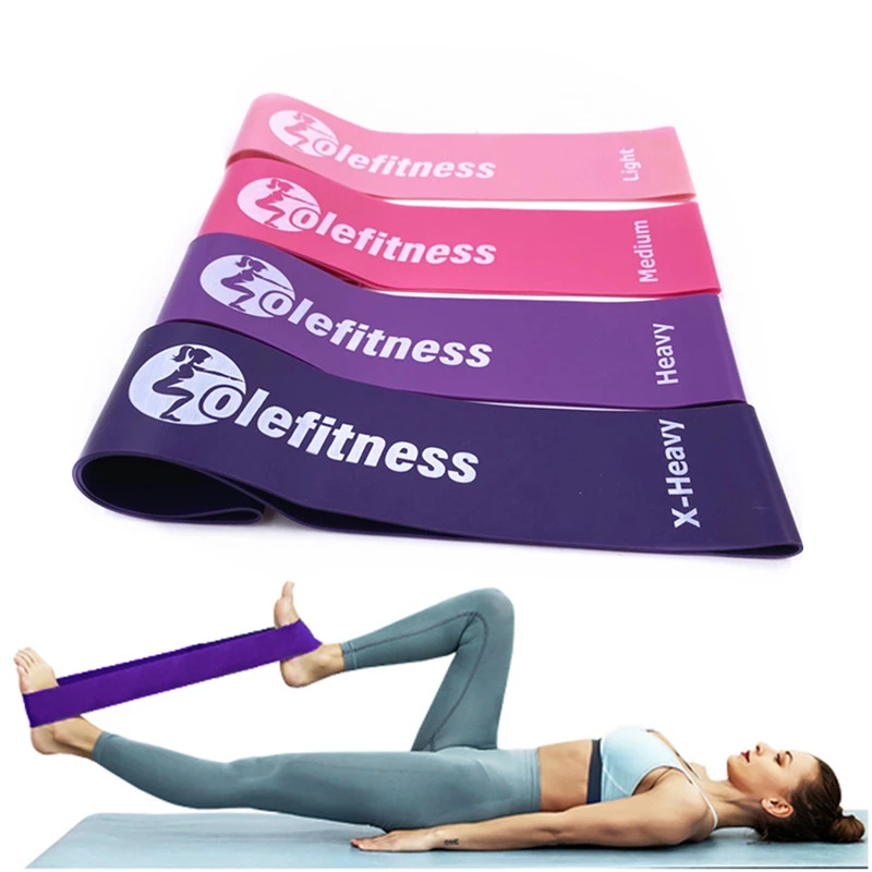Conjunto de bandas de resistencia para cintas para hacer Yoga, Pilates, correa de estiramiento de brazos, piernas, gimnasio en casa, equipo de Fitness|Bandas de resistencia| - AliExpress