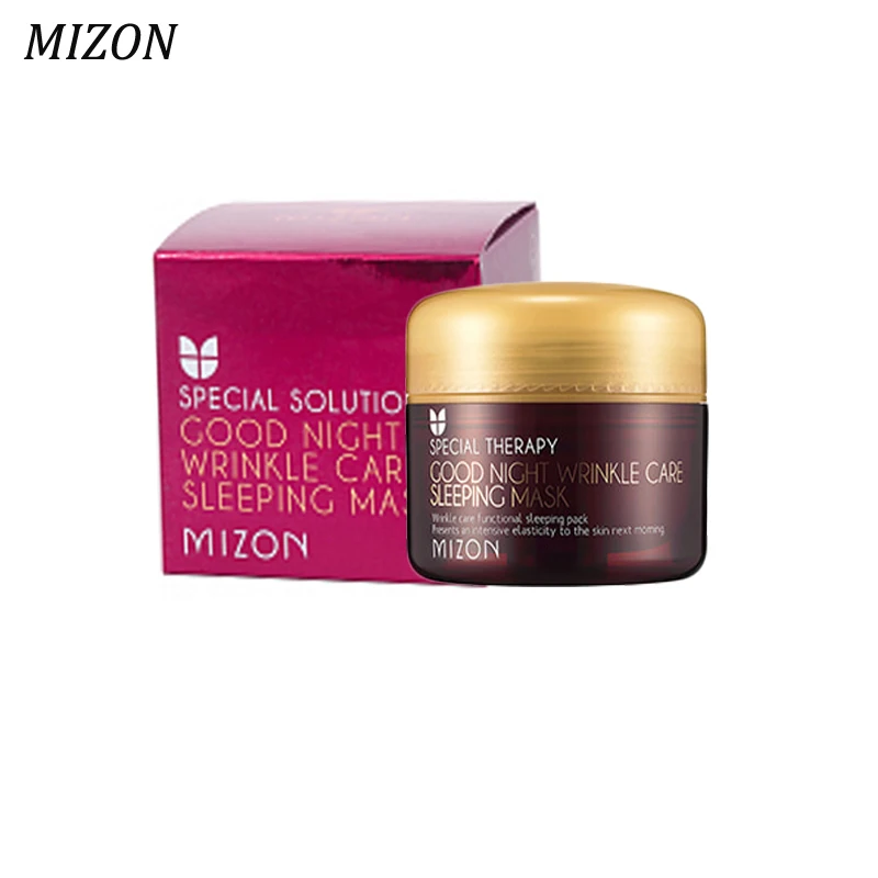MIZON Good Night Wrinkle Care Sleeping Mask 75ml Anti-drying Anti-aging Face Serum Long-lasting Moisturizing Korea Cosmetics | Красота и