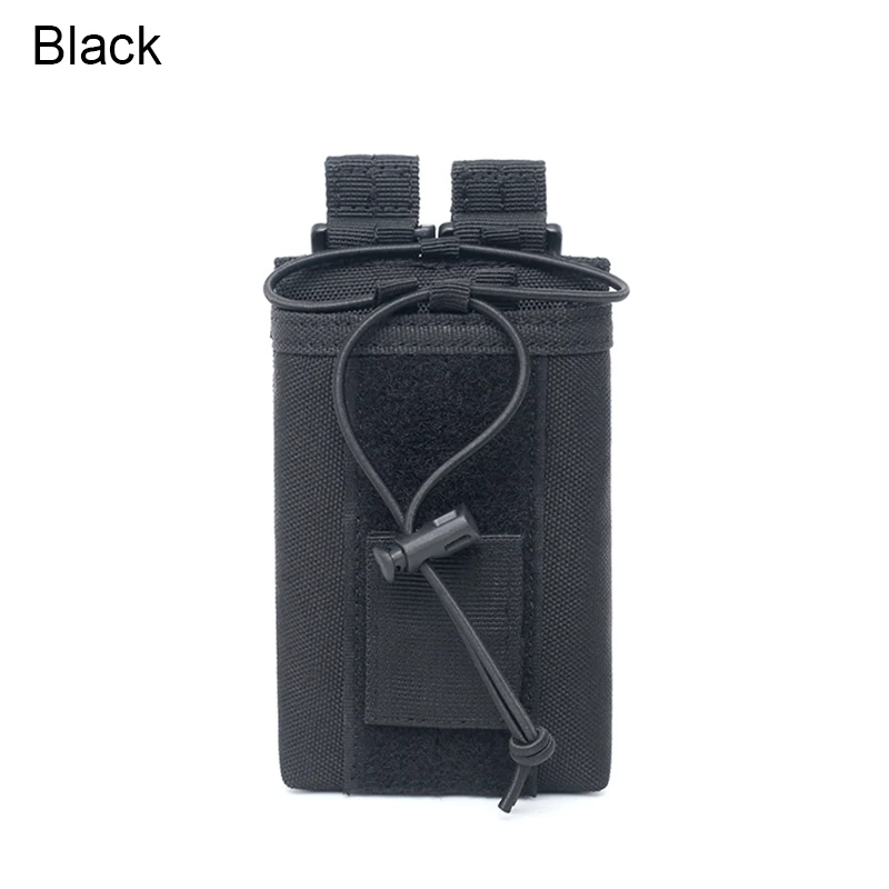 Тактический Molle Walkie-talkie Pouch Interphone Storage Bag Открытый Molle Radio Pouch для военного использования Walkie-Talkie Чехол-держатель