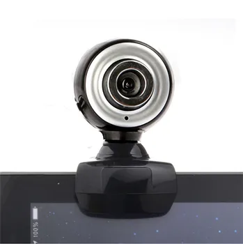 

New 5 Mega 480p HD USB 2.0 Camera Webcam 360 Degree Rotatable Web Cam With Mic Video Recording Computer WebcamHome Office