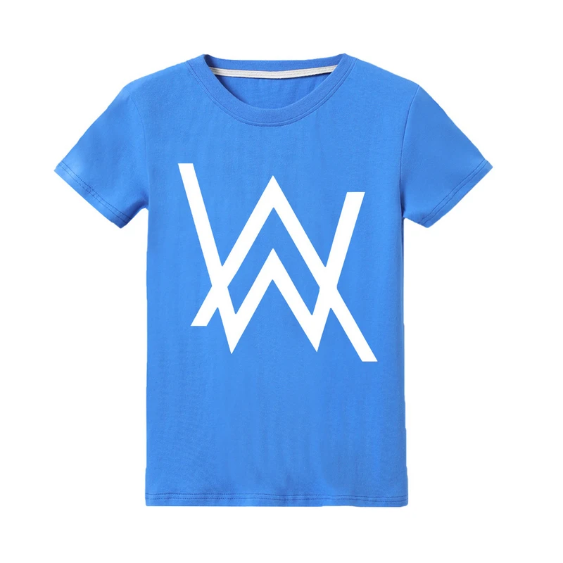 ; летняя детская одежда для сна с рисунком; Prestonplayz Alan Walker apex легенд» для мальчиков и девочек хлопковая футболка с короткими рукавами, одежда - Цвет: T940Blue
