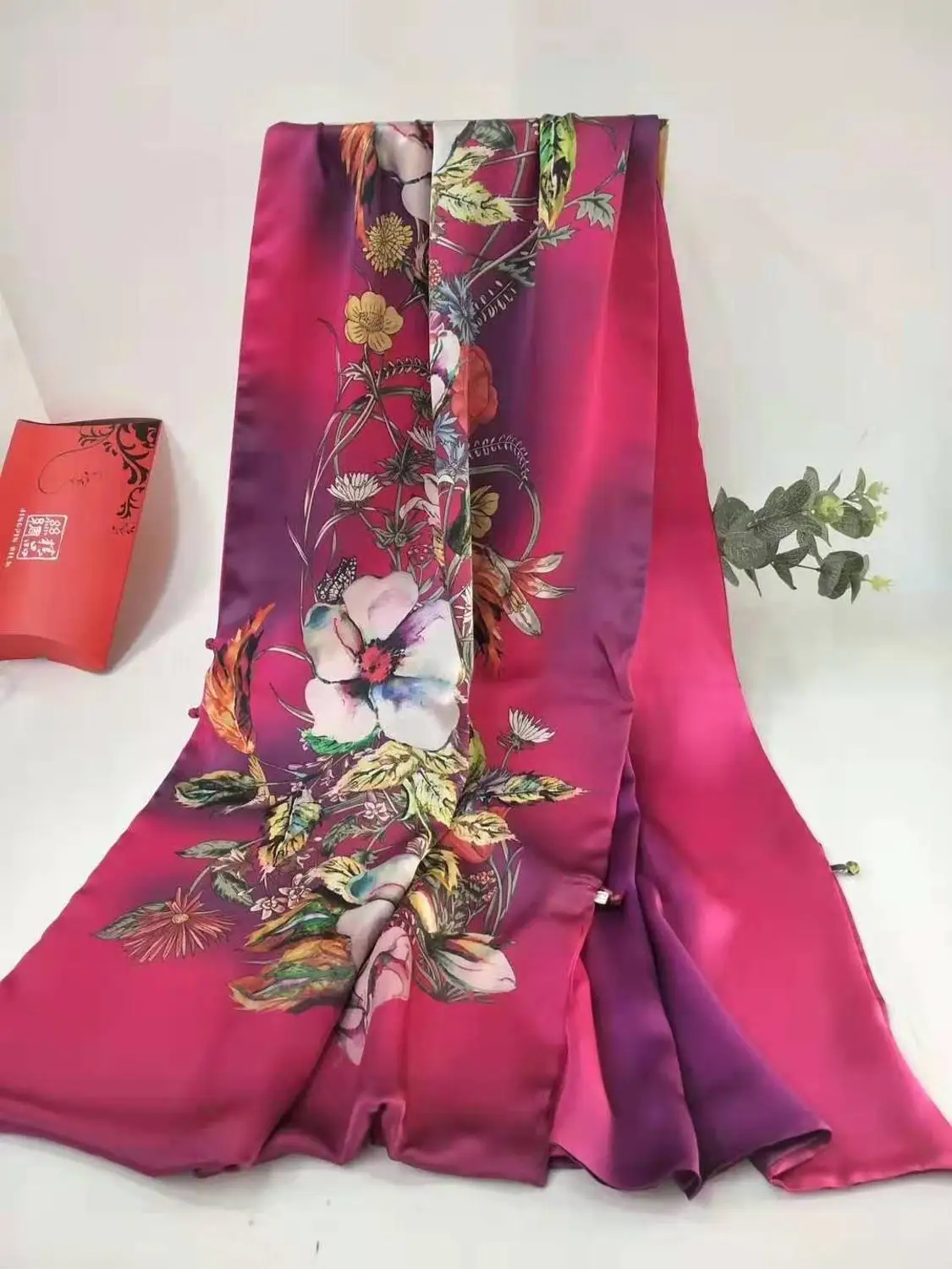 CIUSLI натуральный шелковый шарф для женщин роскошный подарок для мамы Moda mujer Echarpe Hiver Femme/Люкс Chusta - Цвет: 29