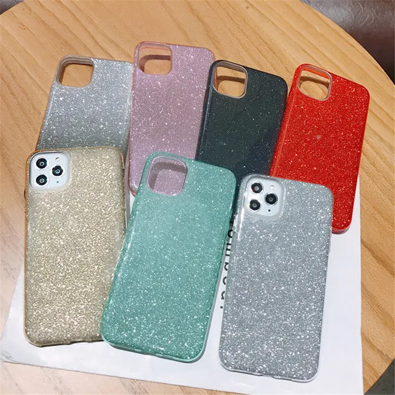 Lovebay для iPhone 11 чехол Блестящий яркий цвет для iPhone 11 Pro Max мягкий чехол для телефона TPU силиконовый сплошной блестящий чехол