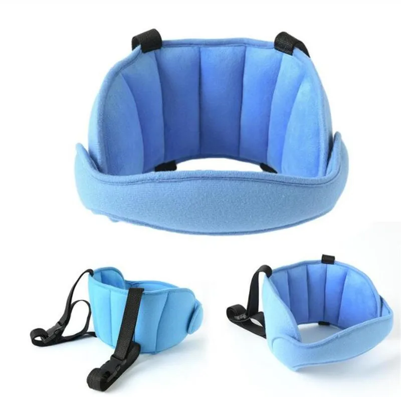 Детское регулируемое для сидения автомобиля головы поддержки крепления ремня головы фиксированный спальный защитная подушка для шеи безопасности манеж подголовник