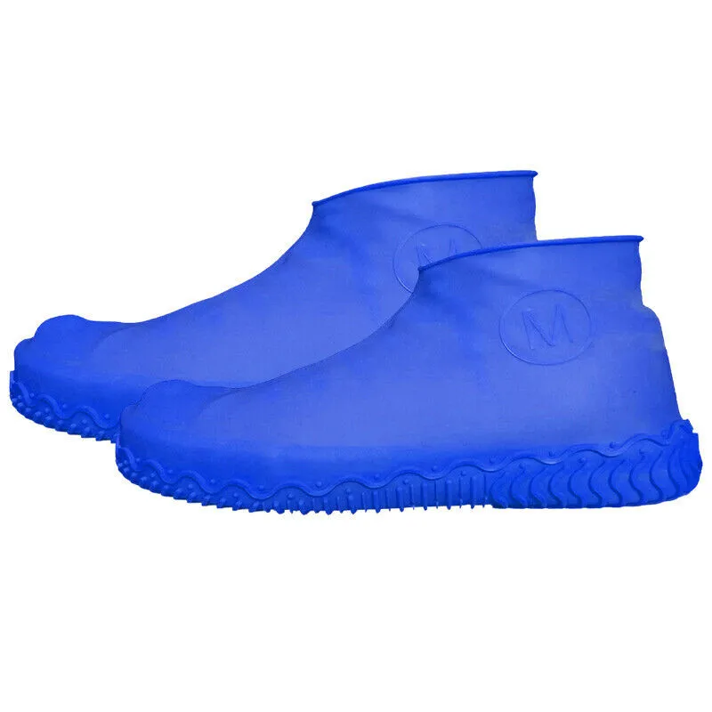 Обувь для дождливого дня; ботинки унисекс; нескользящие многоразовые ботинки из латекса; мужские и женские водонепроницаемые резиновые сапоги; обувь; Прямая поставка