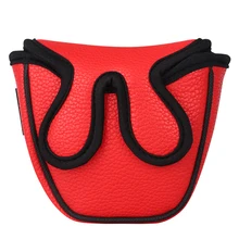 Чехол клюшки для гольфа Mallet Putter из искусственной кожи классический Mid Mallet шлем дизайн