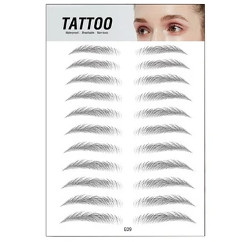 

Eyebrow Sticker Grooming 3D Effect Professional False Long Lasting Hair Like Microblading Semi Permanent Stencils Tattoo Shaping