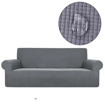 

Quality Water Repellent Sofa Cover Universal elastic all-inclusive Polar Fleece Plaid Slipcover European sofa chair loveseat
