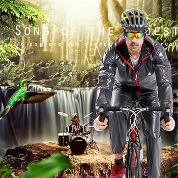 

Waterproof Bike Jersey Rain Coats Jackets Unisex Bicycle Jacket Raincoat Rain Jacket Wind Jacket Running Fishing Cycling Hiking