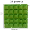 Green 25 pockets
