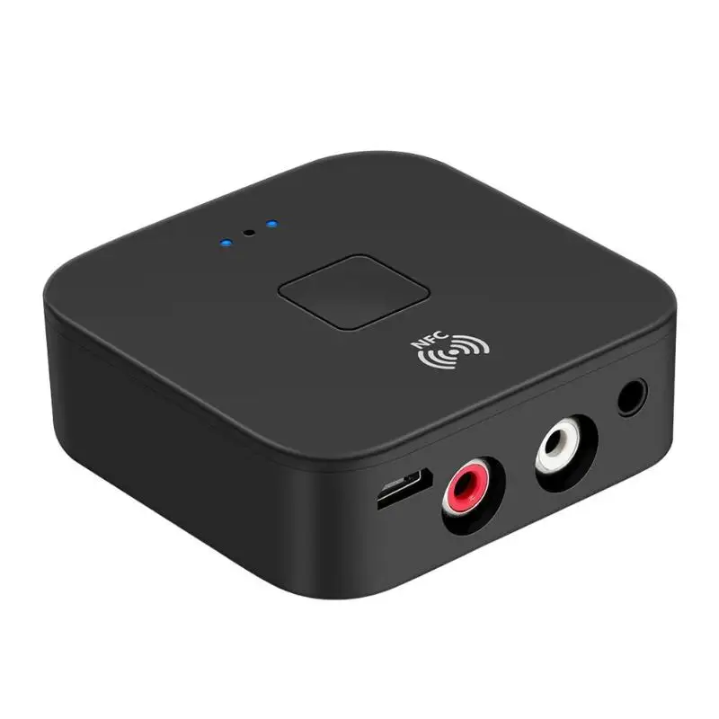 NFC Bluetooth 5,0 музыкальный приемник 3,5 мм AUX RCA Jack Hifi беспроводной адаптер Hands-free Авто Вкл/Выкл автомобильный аудио приемник