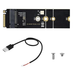 Adaptador PCIE a M2 NVMe SSD M2 PCIE X1 Raiser PCI E PCI Express M Key conector