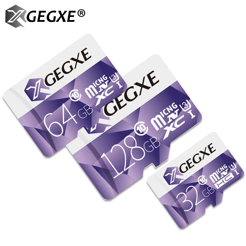 XGEGXE карта памяти 8 ГБ 16 ГБ 32 ГБ 64 Гб 128 Гб Micro SD карта C10 TF карта флэш-накопитель