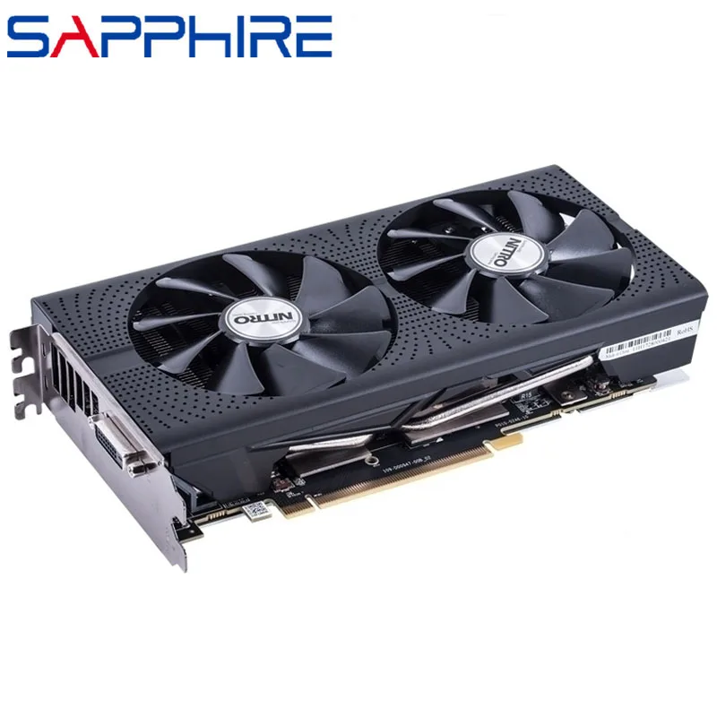 Сапфир видеокарта RX 470D 4 Гб 256Bit GDDR5 Графика карты для AMD RX 400 серии VGA карты RX 470 D 570 580 480 460 560 б/у