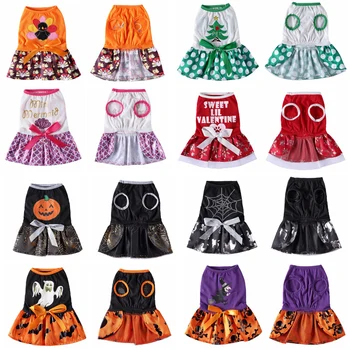 

Lovely Pet Dog Clothes For Small Dog Dress Skirt for Pet Clothes Costumes Cat Dress Dogs Skirt Pets Clothing Chihuahua York