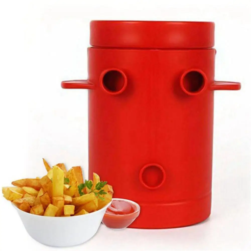 Home French Fries Maker Potato Chips Strip Slicer Cutter Chopper Chips Machine Making Tool Potato Cutter