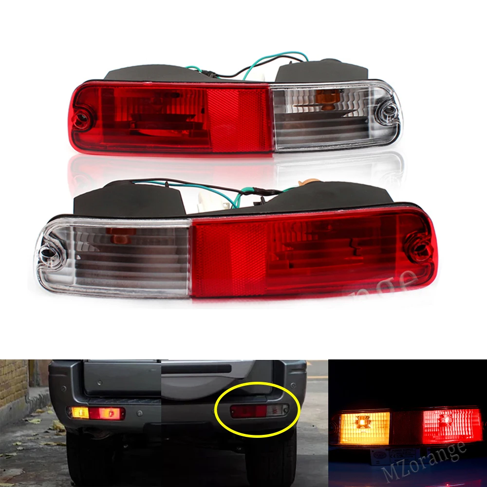 MZORANGE отражатель заднего бампера для Mitsubishi PAJERO V73 2003 2007 задние противотуманные