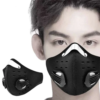 

mask Filters Pollution Pollen Allergy Woodworking Running Washable Neoprene mouth Mask mask