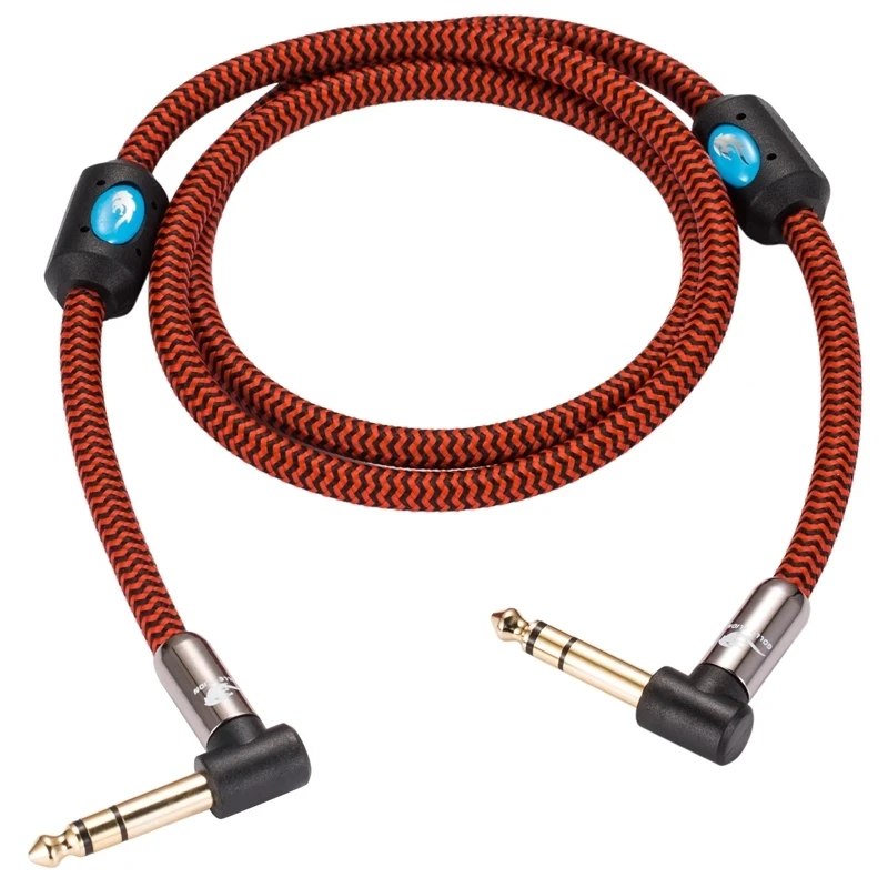1/4 ġ TRS ׷ 6.35mm -  ̺, Ʃ  Ÿ  ͼ ܼ 뷱  ڵ