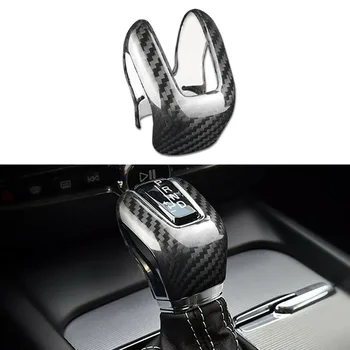 

Trim Gear shift Black Knob cover For Volvo S60 XC60 Decor Parts 1 X Car
