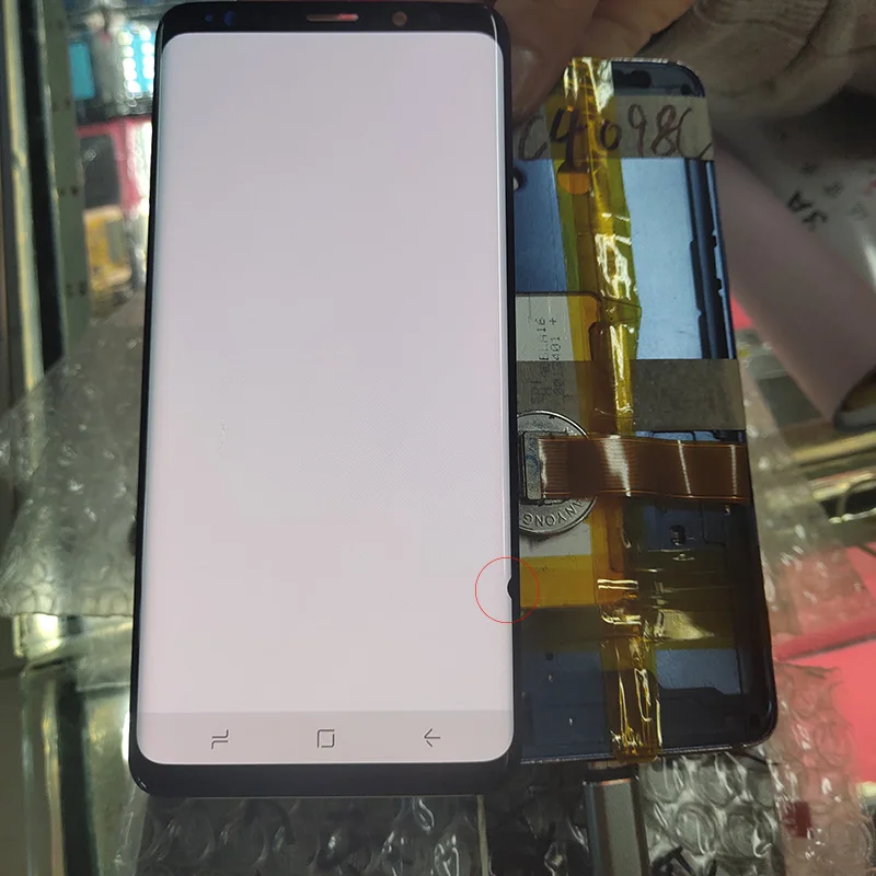 S9P one small Spot ЖК-дисплей Dead spot для samsung Galaxy S9+ G965F G965W сенсорный экран дигитайзер ЖК-дисплей без рамки для samsung G965 G965U lcd - Цвет: S9P one small Spot