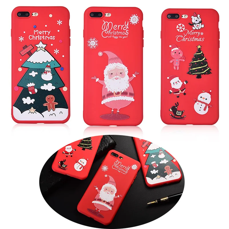 10 шт для Apple iPhone 11 Pro Max мягкий, роскошный, из ТПУ Рождественский чехол для iPhone XS Max X XR 8 7 6 6s Plus iPhone 8 plus, 7 plus, чехол для телефона