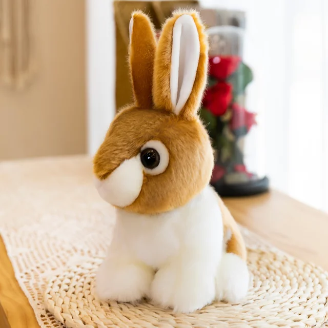 30 Cm Children's Toy Cute Simulation Bunny Plush Toy Children's Comfort Doll Birthday Christmas Gift Boy Girl