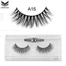 AMAOLASH ресницы 3D норковые ресницы крест на крест натуральный длинные норковые ресницы расширение высокий объем драматические ресницы A15