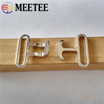 

4/10sets Meetee 3/5cm Zinc Alloy Belt Buckle Head Strap Hang Hook DIY Apparel Waistband Connection Buckles Clasp Accessories