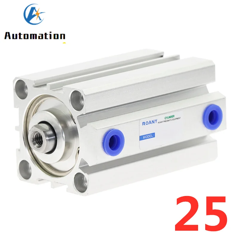 NEW SDA25 x 25 Pneumatic SDA25-25mm Double Acting Compact AIR Cylinder 