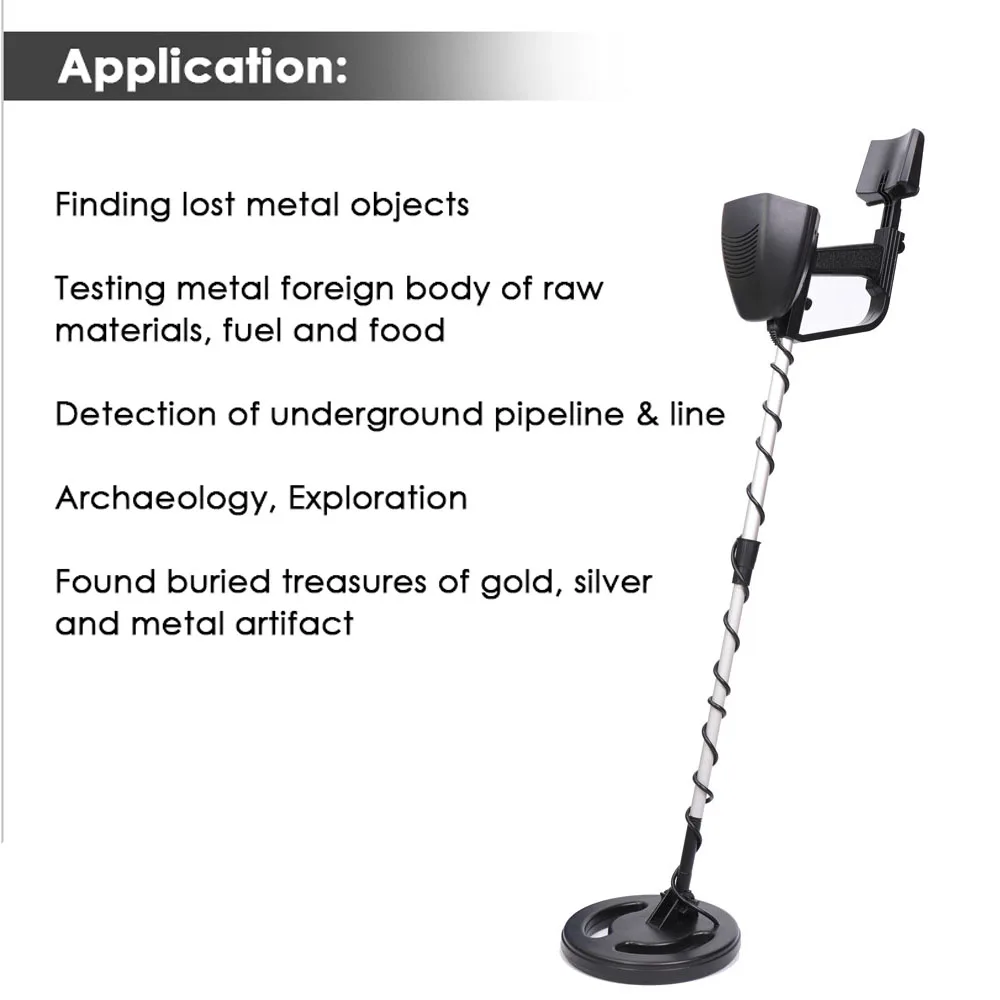 

Portable Easy Installation Gold Detectors LCD Display High Sensitivity Underground Metal Detector