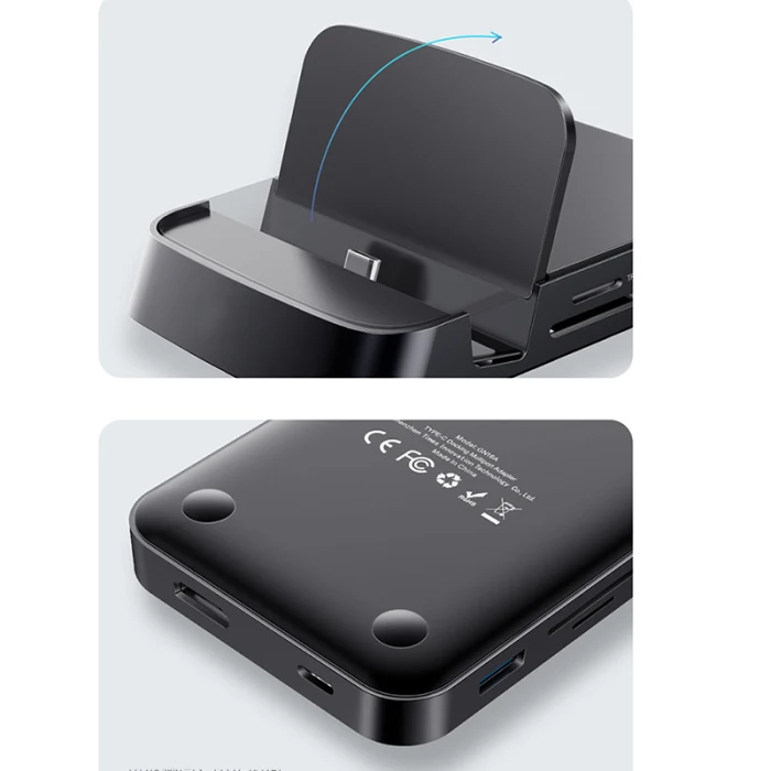 Концентратор C-to-HDMI зарядная док-станция SD TF расширение может быть подключен к игровой плате