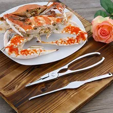 2 Pcs/Set Family Eating Crab Two Piece Tools Seafood/Crab Eating Tools Fashion Stainless Steel Tableware