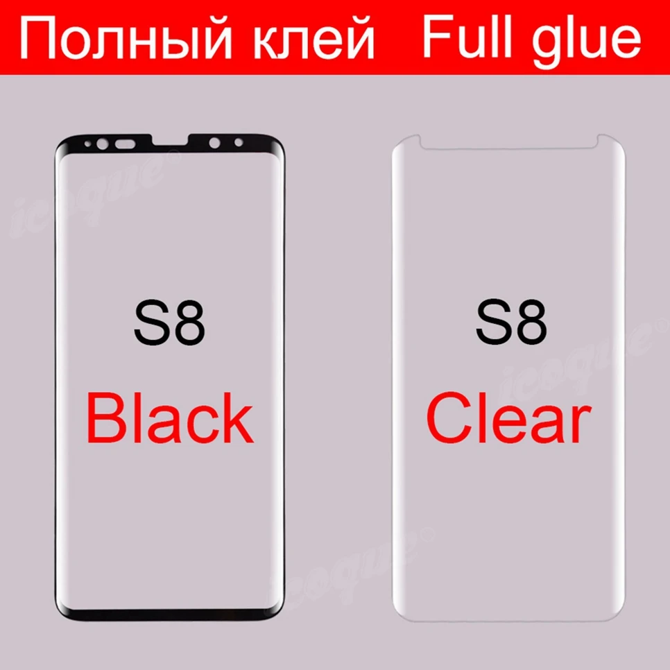 3D полное клеевое стекло для samsung Galaxy Note 10 Plus 9 8 S9 S8 S10 Plus защита экрана S9 S8 S10 Plus Note 10 Plus 9 8 Note10 закаленное стекло крышка