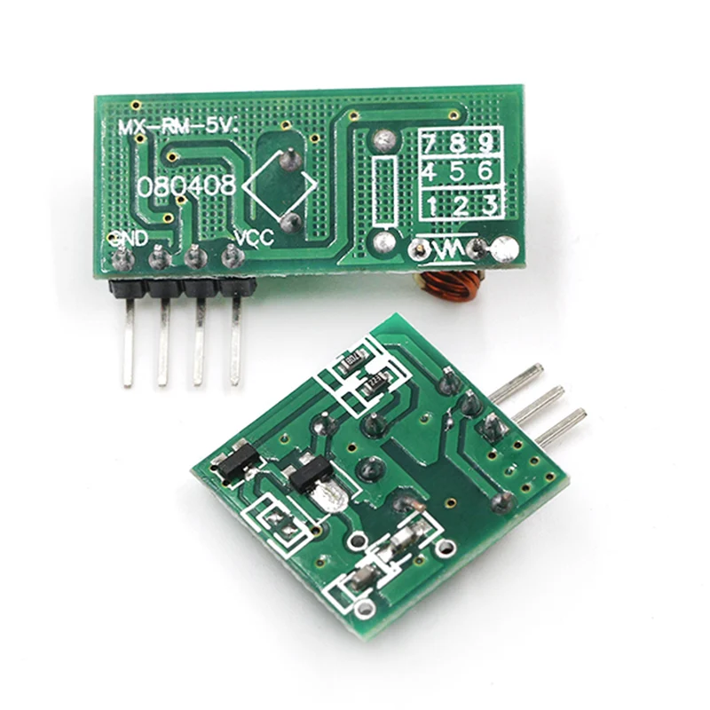 433 мгц радиочастотный передатчик и приемник модуль связи комплект для ARM/MCU WL DIY 315 МГц/433 МГц беспроводной для arduino Diy Kit