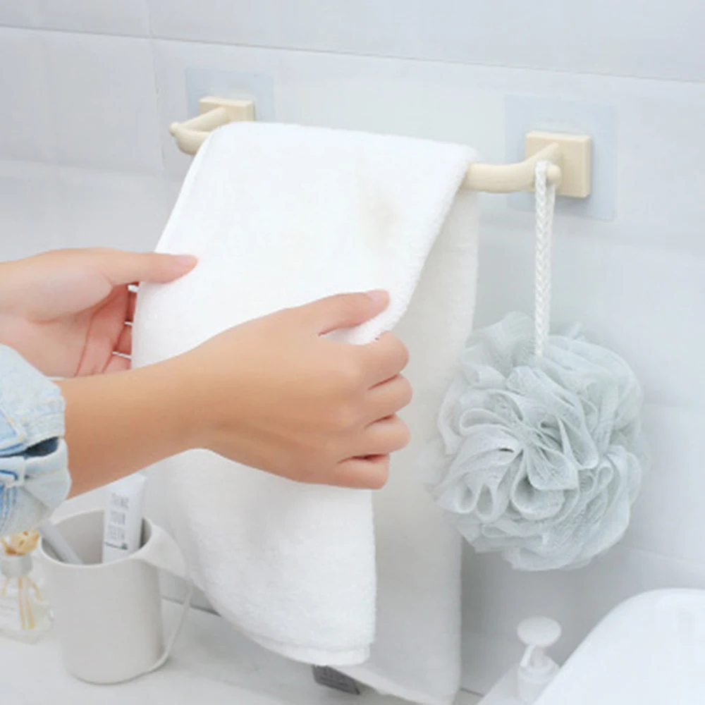 1pcs 24CM Length Multi-purpose Plastic Towel Bar Storage Rack Sponge Cleaning Brush Holder Punch-free Hot Sale | Дом и сад