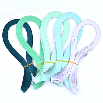 

54x0.5cm green color sets Quilling Paper Strips DIY Materials for handicraft