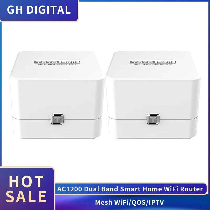 GLNOVA GLW3 AC1200 сетки WI FI Беспроводной маршрутизатор покрытие всего помещения Системы