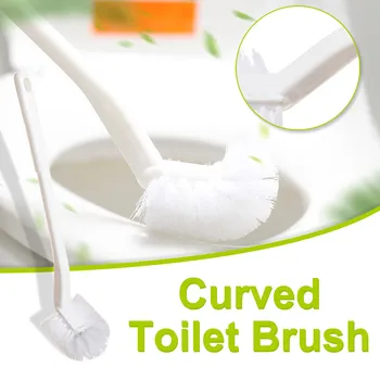 

1/2/3PCs Creative Bathroom Wash Cleaning Toilet Sponge Brush Long handle hemisphere L-shaped toilet brush Bathroom Accessories