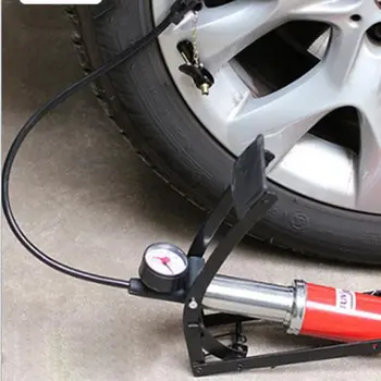 

Bicycle Inflation Pump Foot Pedal Type High Pressure Air Pump Mini Portable Inflator Machine for Bicycle Motorcycle Bike Tool