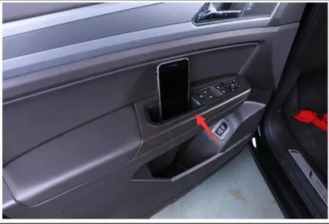 Для Volkswagen Teramont дверной ящик для хранения рамка поручня специальные модифицированные декоративные аксессуары