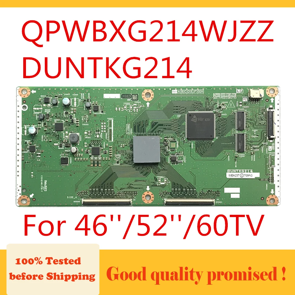 QPWBXG214WJZZ DUNTKG214 для SHARP LCD-60LX850A LCD-52LX750A LCD-46LX750A T con плата Дисплей карты ТВ оборудование