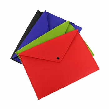 

2019 Hot Sale 1 piece A4 Solid Simple Document Bag Paper File Folders Holders School Office Business Organizer Filing Products
