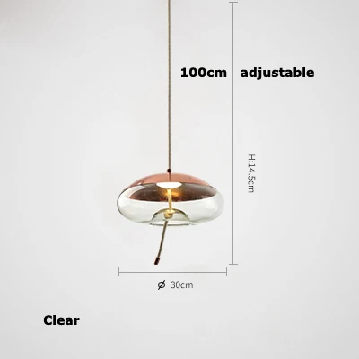 1light Постмодерн Железный стеклянный художественный Декор дизайнерский светодиодный светильник светодиодный свет. Подвесные светильники. Подвесной светильник. Подвесной светильник для фойе и столовой - Цвет корпуса: 1light