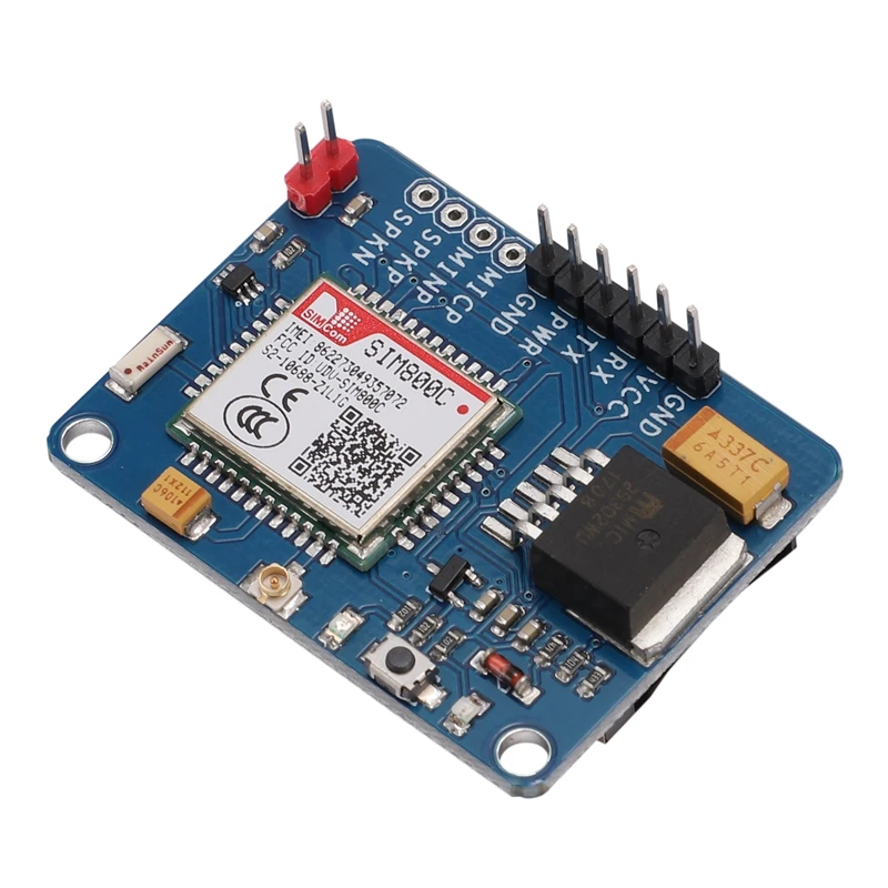 SIM800C GPRS модуль gsm sim беспроводной модуль ttl макетная плата замена SIM900A с 2,4G антенна IPX функция Bluetooth
