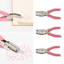 Mini poinçon de trou en métal 1.5/3/6mm, Scrapbook, reliure pour ordinateur portable, poinçon de trou de papeterie, coupe papier, poinçon de trou unique, outil à main